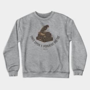 Edgar Allan Poe, Nevermore Raven Bookish Crewneck Sweatshirt